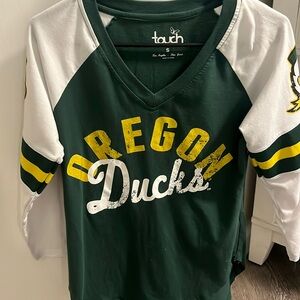 Oregon Ducks Quarter Long Sleeve Size Small
